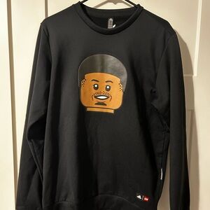 Damian Lillard Lego Head Black Sweatshirt #NBA #Lego #Basketball #Sports #Hoodie